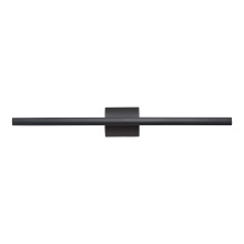 Golden 7365-28 SNB - Golden Lighting Vireo Integrated LED 28in Vanity in Sand Black